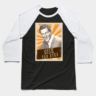 Vintage Asthetic Dick Van Dyke 80s Baseball T-Shirt